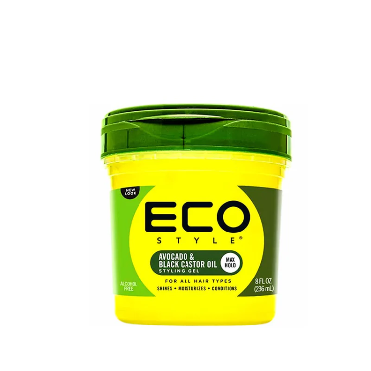 Eco Style Gel with black castor oil & Avocado oil  236ml