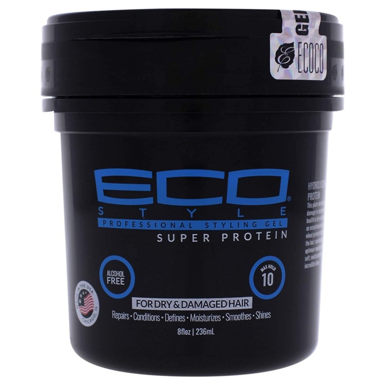 Eco Styling Gel Black 8oz 454g
