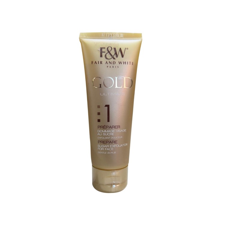 Fair & White - Gold 1 Preparer Sugar Exfoliator - 75ml