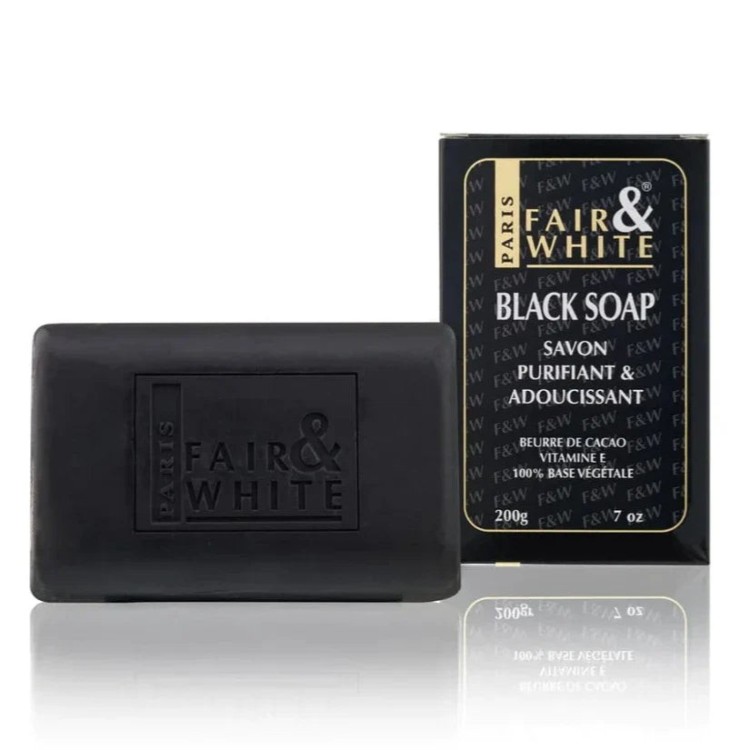 Fair & White - Black Soap
