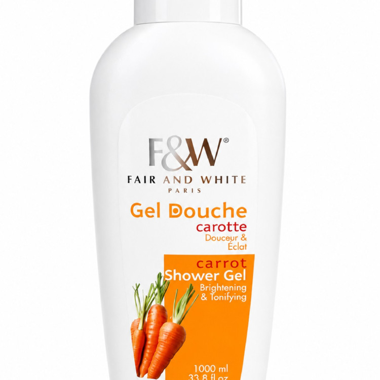 FAIR AND WHITE GET DOUHE CAROTTE SHOWER GEL 1000ML
