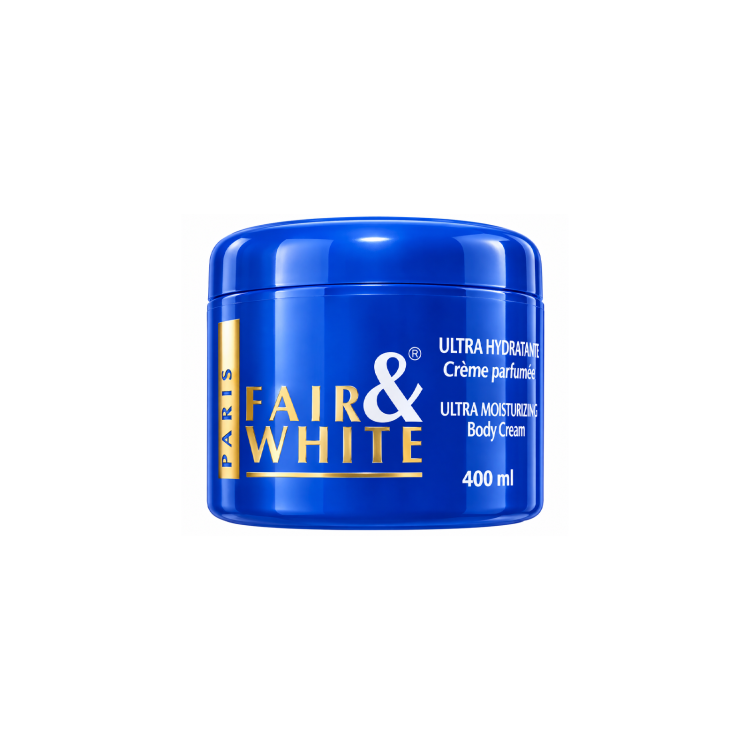 Fair and White Ultra Moisturising Body Cream Blue 400ml