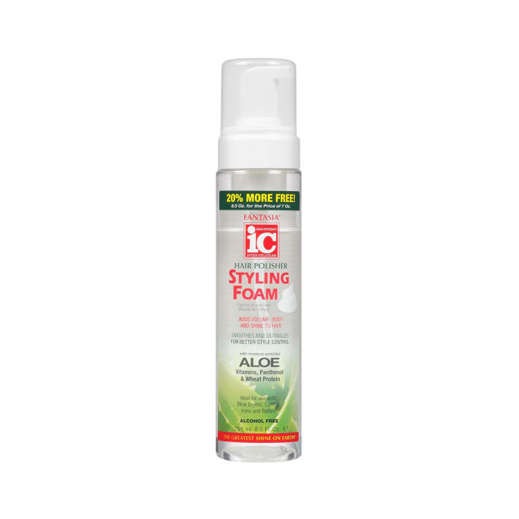 Fantasia High Potency IC Hair Polisher Styling Foam 251 ml / 8.5 Fl. Oz