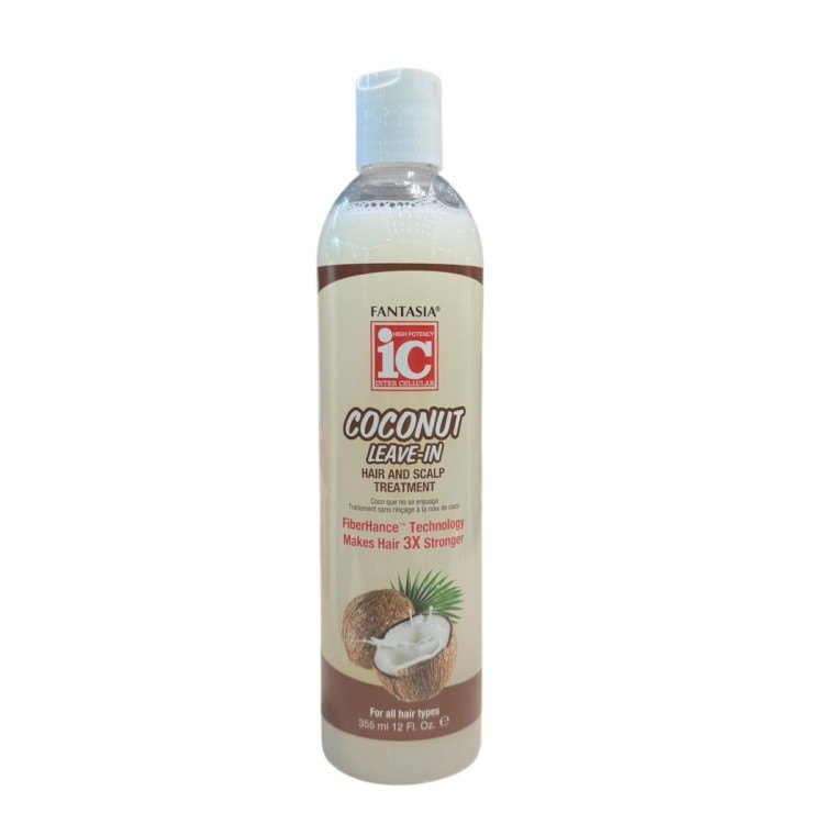 Fantasia Ic Coconut Leave-in Hair & Scalp Treatment 355ml