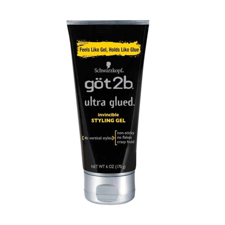 Got2b Gel Glue Ultra Glued Black Tube 6oz