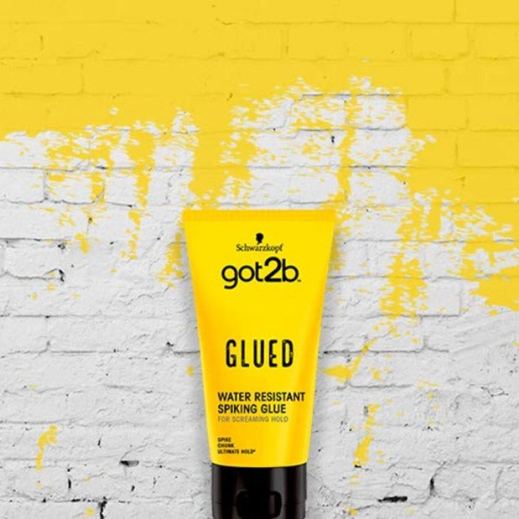 Got2b Glued Spiking Glue Hair Gel, Water Resistant, Strong Hold for Up to 72 Hours -150ml