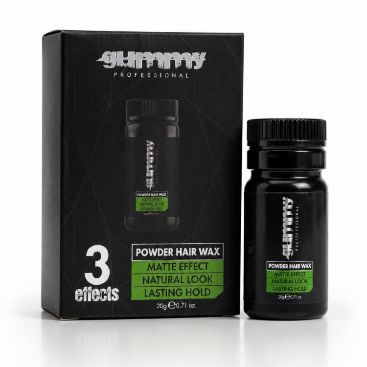 GUMMY POWDER HAIR WAX MATTE EFFECT 3 EFFECTS – 20 G