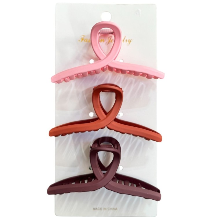 Hair Clips - Pack of 3