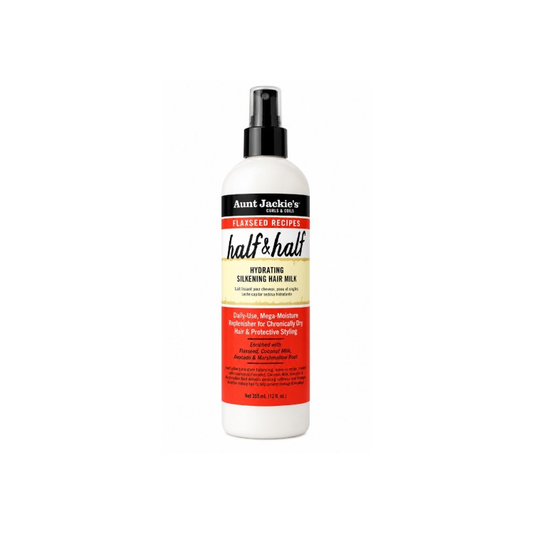 HALF & HALF HYDRATING SILKENING HAIR MILK 355ML