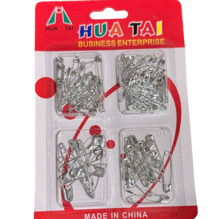 HUA TAI Premium Utility Safety Pins (Multi-Pack)