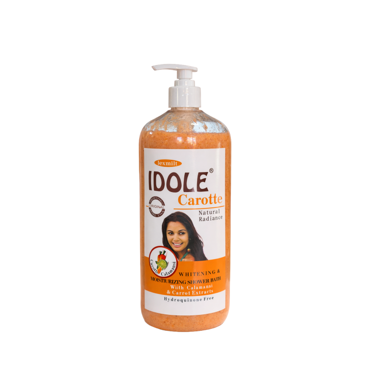 IDOLE CAROTTE WHITENING AND MOISTURISING SHOWER BATH 