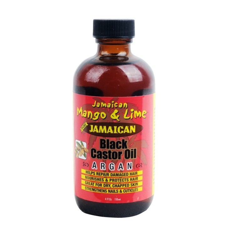 Jamaican Mango & Lime Black Castor Oil with Argan Oil 118ml