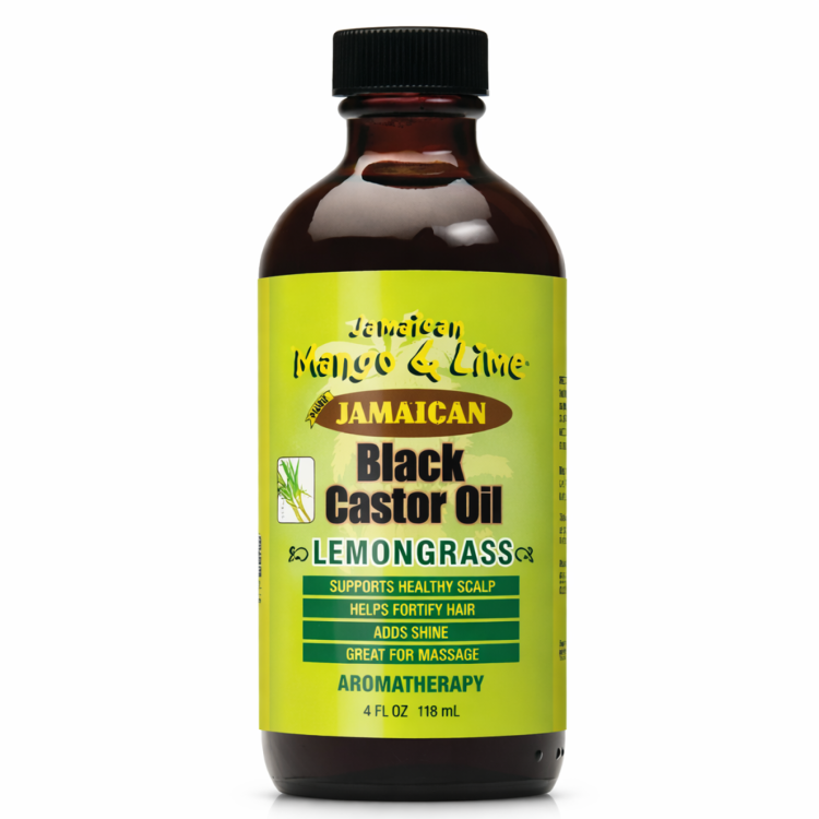 Jamaican Mango & Lime Black Castor Oil with Lemon Grass 118ml