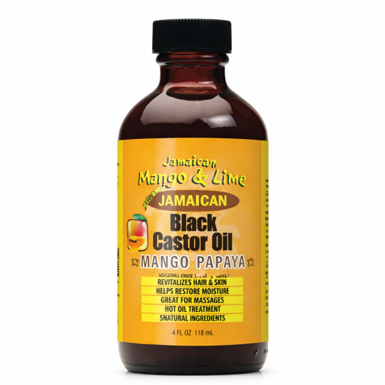 Jamaican Mango & Lime Black Castor Oil with Mango Papaya 118ml
