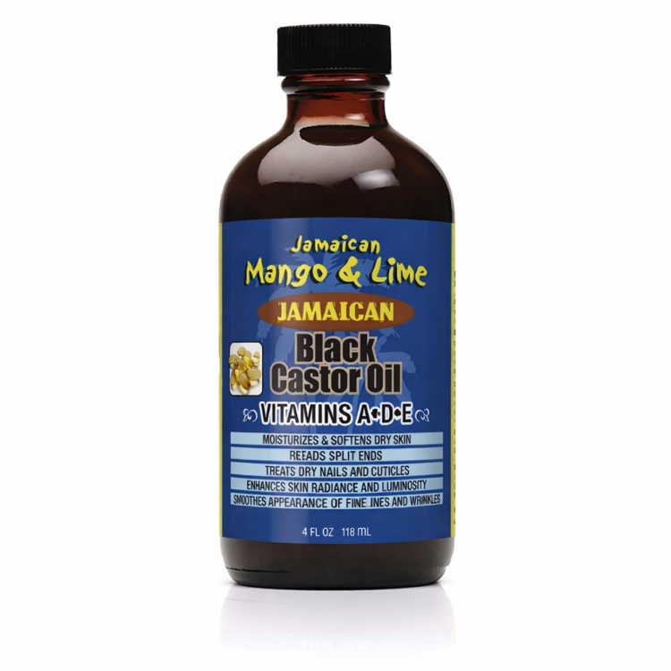 Jamaican Mango & Lime Black Castor Oil with Vitamins A.D.E 118ml