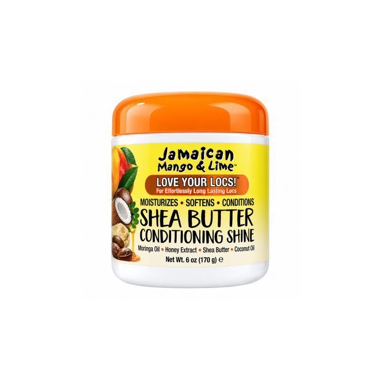 JAMAICAN MANGO & LIME SHEA BUTTER CONDITIONING SHINE 6oz