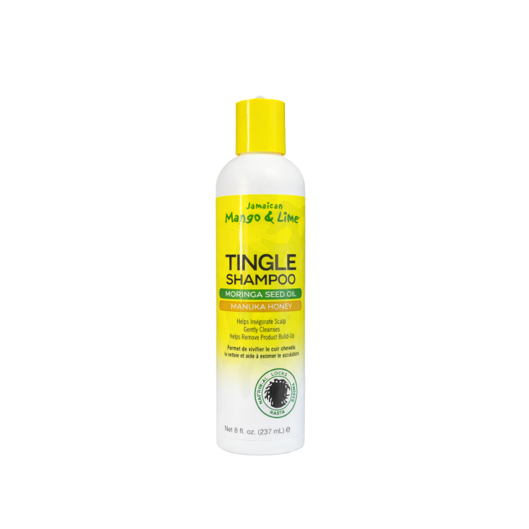 JAMAICAN MANGO & LIME TINGLE SHAMPOO MORINGA SEED OIL & MANUKA HONEY (237ML)