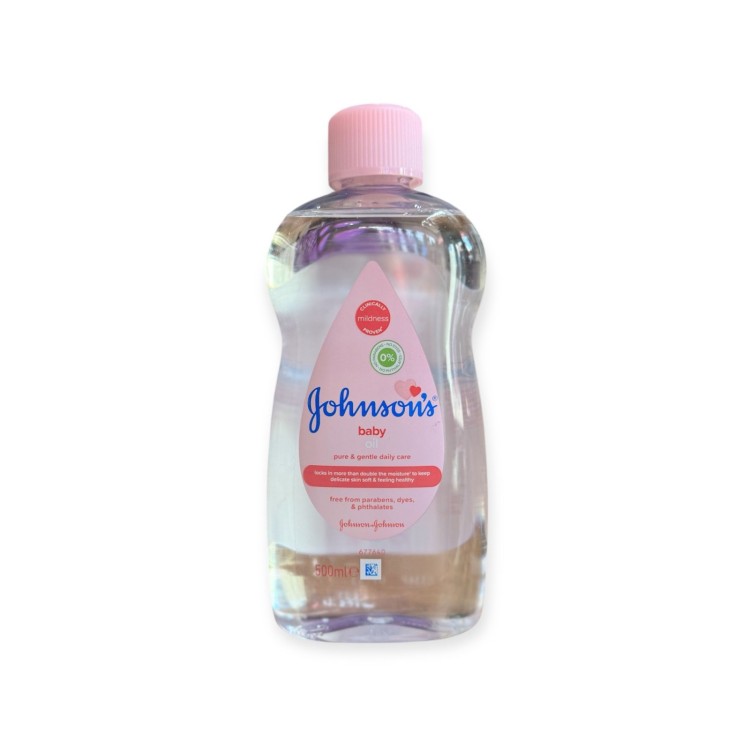 Johnsons baby oil pure and gentle daily care 500ml