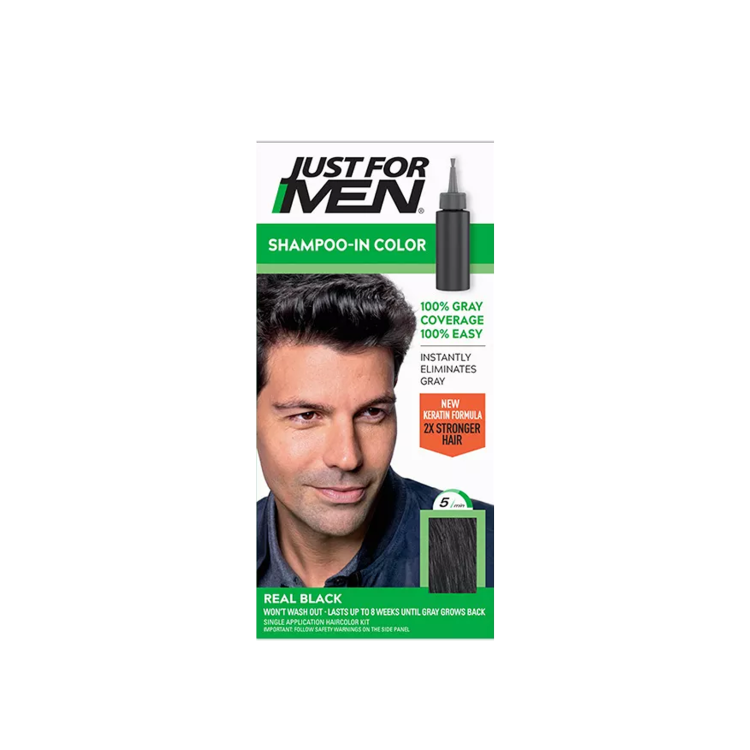 Just for Men Hair Dye Real Black 