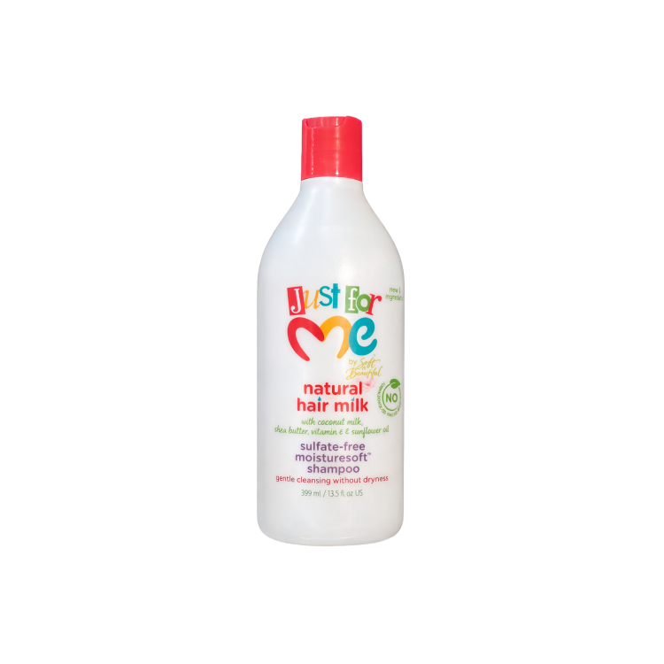 JUST FOR ME NATURAL HAIR MILK MOISTURESOFT SHAMPOO – 399ML