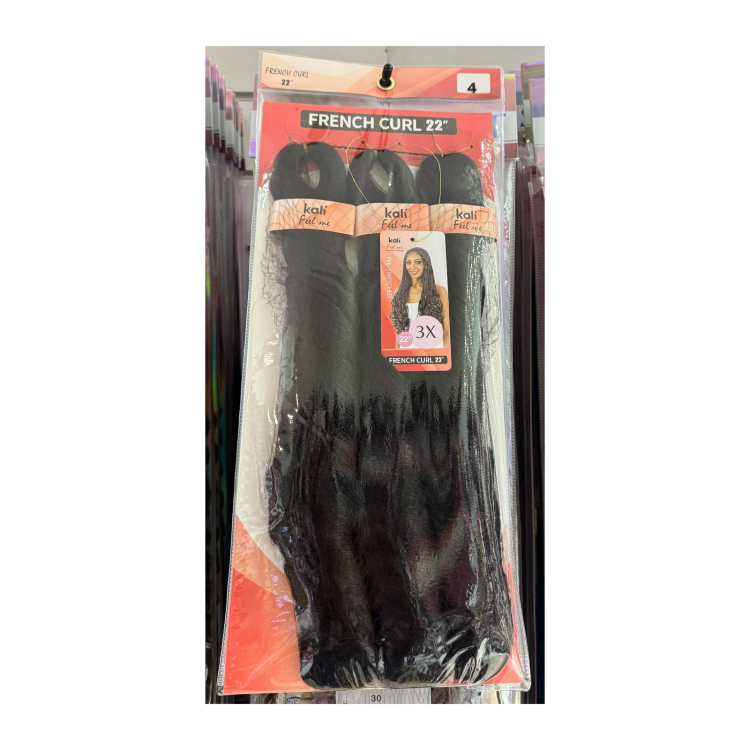 KALI 3X  FRENCH CURL 22,COL 04