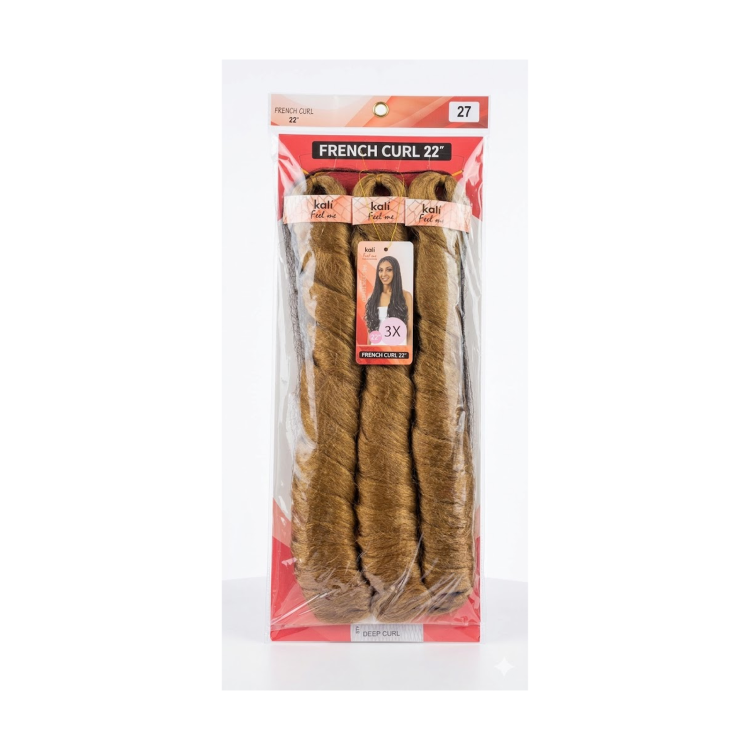 KALI 3X FRENCH CURL 22,COL 27 