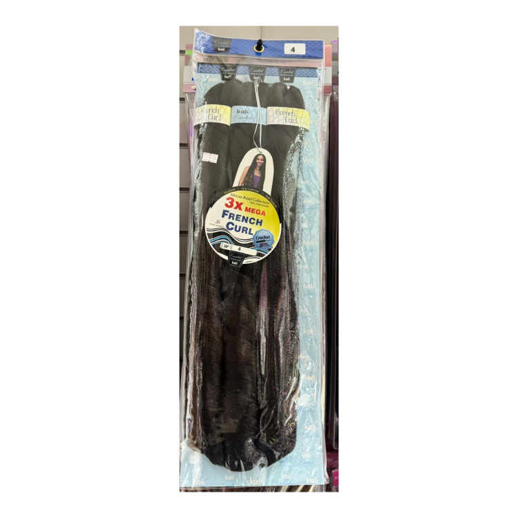 KALI 3X MEGA FRENH CURL 28,COL 04