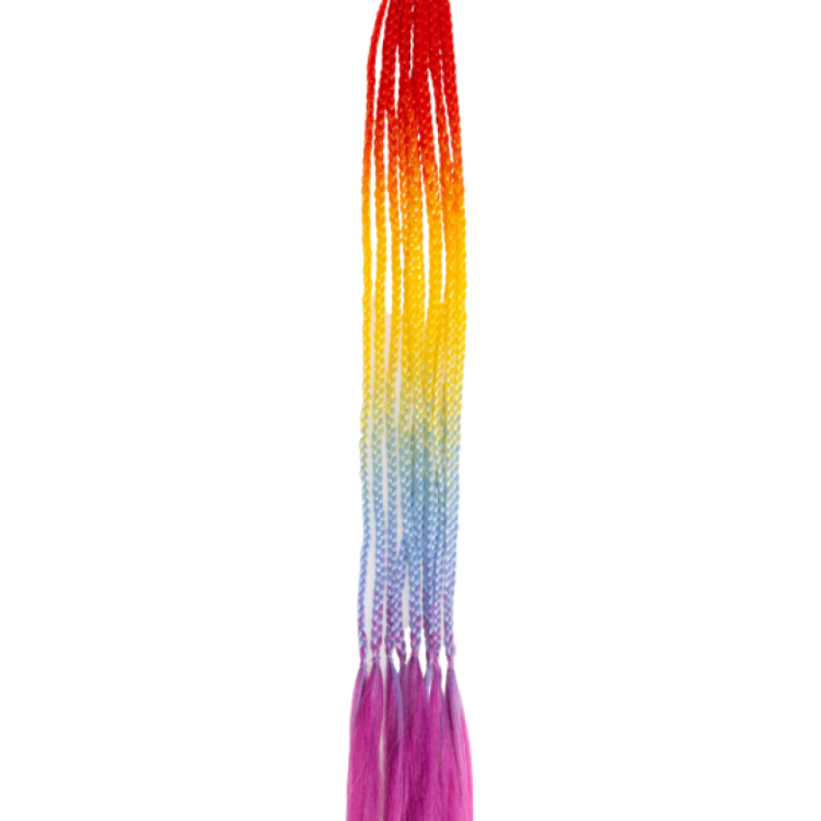 KOKO COLORFUL BRAIDS -Rainbow