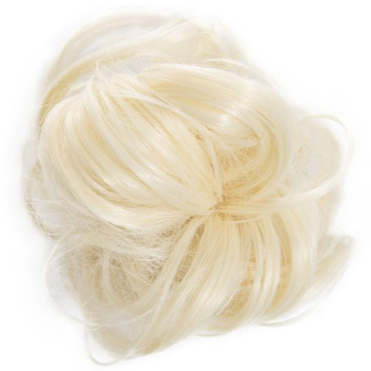 KOKO HAIR TWIRL LARGE SCRUNCHIES 613 PURE BLONDE