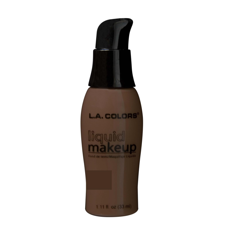 L.A. COLORS PUMP LIQUID MAKEUP EBONY CLM289A