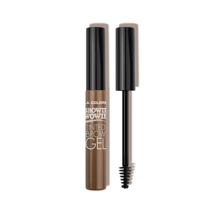 L A COLORS BROWIE WOWIE TINTED BROW GEL CBG411 SOFT BROWN 6.5 G