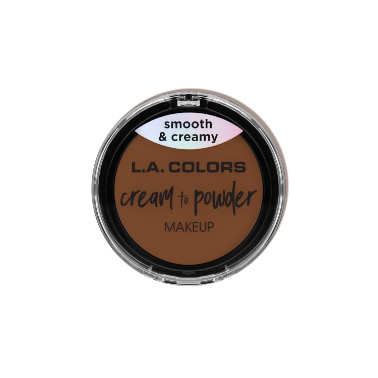 L A COLORS CREAM TO POWDER FOUNDATION CARAMEL 5G