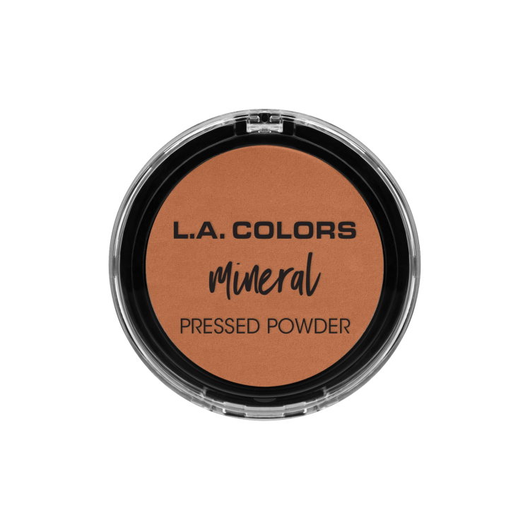 L A COLORS MINERAL PRESSED POWDER NUTMEG 7.5 G