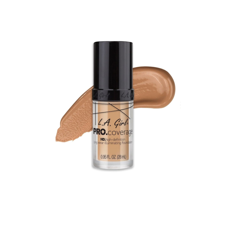 LA GIRL PRO COVERAGE HD LONG WEAR ILLUMINATING FOUNDATION GLM644(NATURAL)
