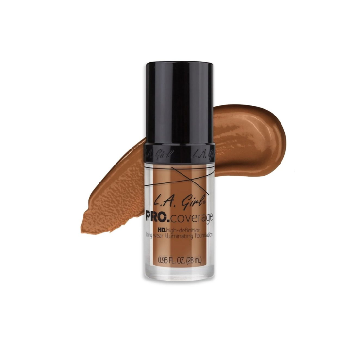LA GIRL PRO COVERAGE HD LONG WEAR ILLUMINATING FOUNDATION GLM653(TOAST)