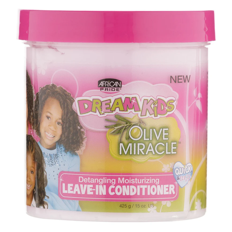 African Pride Dream Kids Olive Miracle Leave In Deep Conditioner 15oz