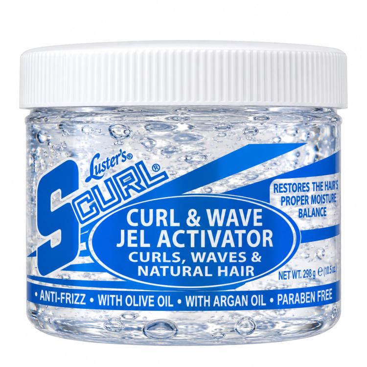 LUSTER’S S CURL CURL & WAVE JEL ACTIVATOR 298 GCurl Activation: Clearly defines and tightens natural or texturized curl and wave patterns without a heavy or sticky residue