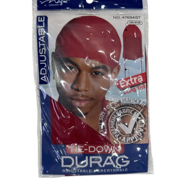 Magic Adjustable Tie-Down Durag