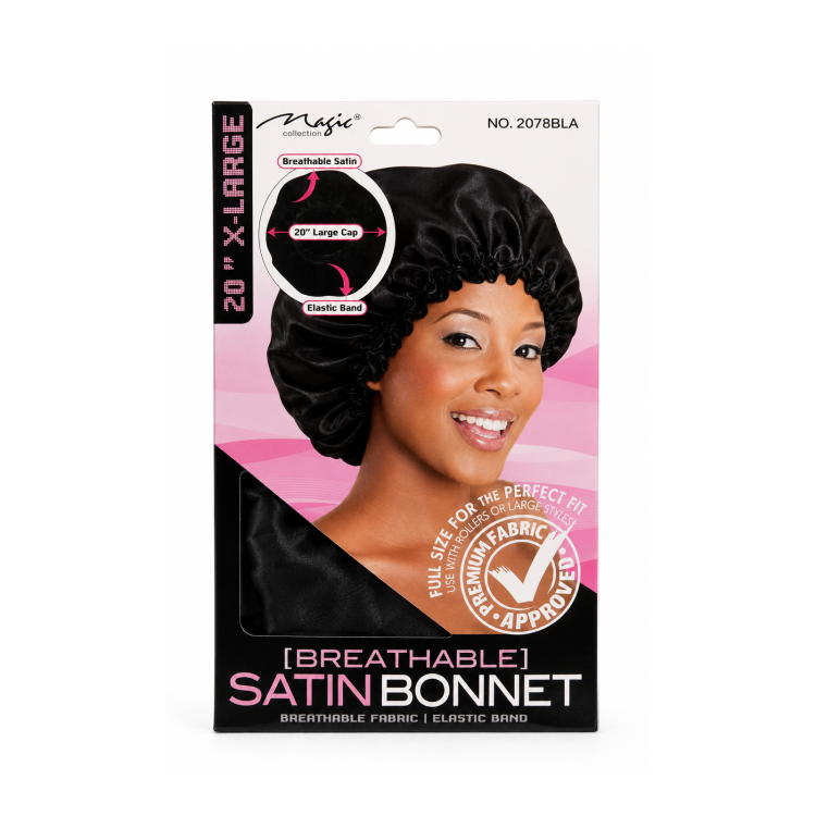 Magic Collection Breathable Satin Bonnet – 20