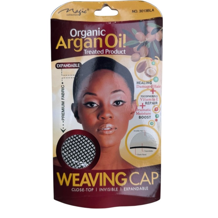 Magic Collection Organic Argan Oil Weaving Cap 