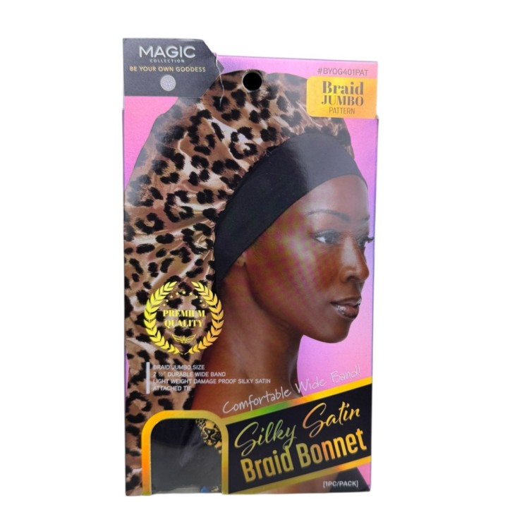 Magic Collection Silky Satin Braid Bonnet 