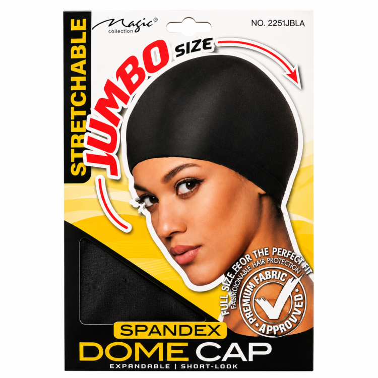 Magic Collection Spandex Dome Cap Jumbo Size