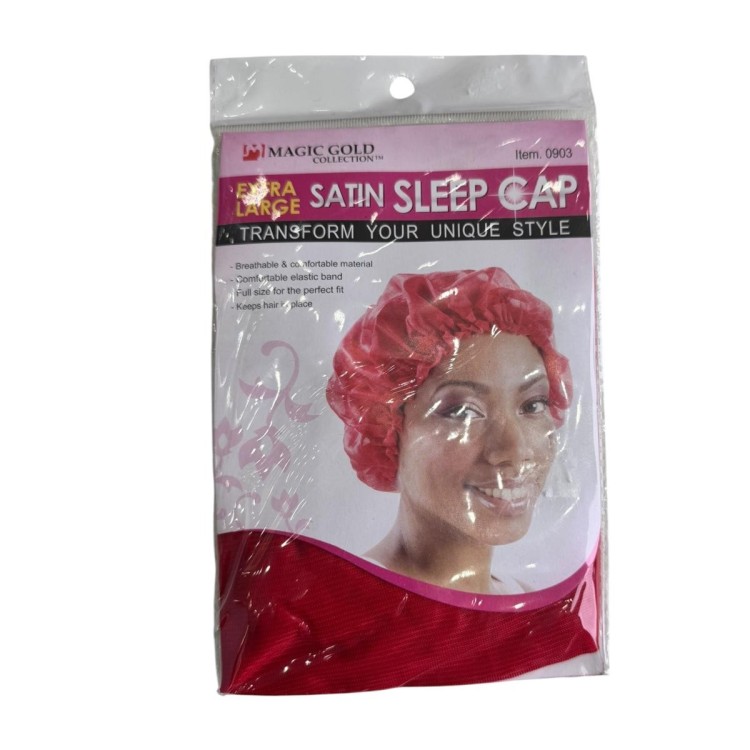 Magic Gold Satin Sleep Cap 