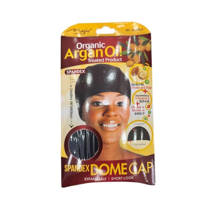 Magic Organic Argan Oil Spandex Dome Cap 
