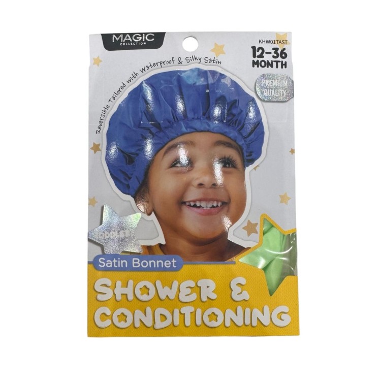 Magic Satin Bonnet Shower and Conditioning 