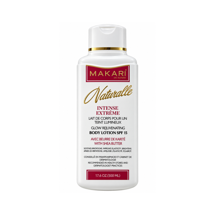 MAKARI NATURALLE INTENSE EXTREME BODY LOTION SPF15 17.6oz 500ml