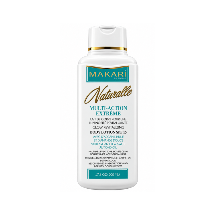 MAKARI NATURALLE MULTI ACTION EXTREME BODY LOTION SPF15 17.6 Oz