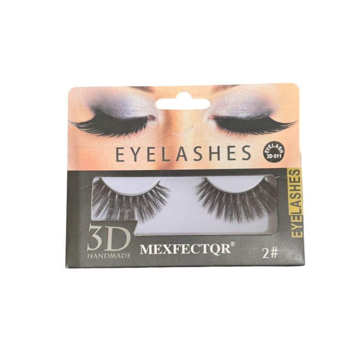 Mexfectqr 3D Handmade Eyelashes (Style 2-011)