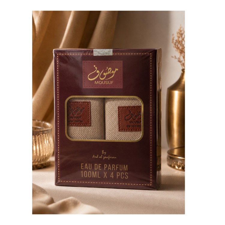 Mousuf Eau De Parfum 100ml x 4 Pcs Gift Set
