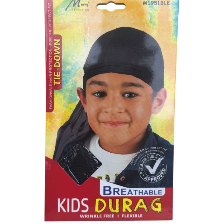 Murry Collection Tie-Down Breathable Kids Durag 